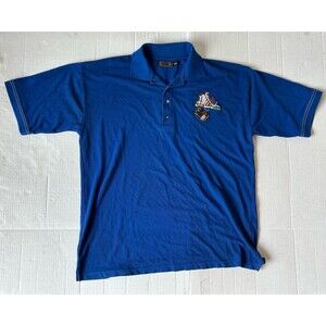 Vintage Coogi Polo Shirt Men’s 3XL Embroidered Sneakers Logo Short Sleeve